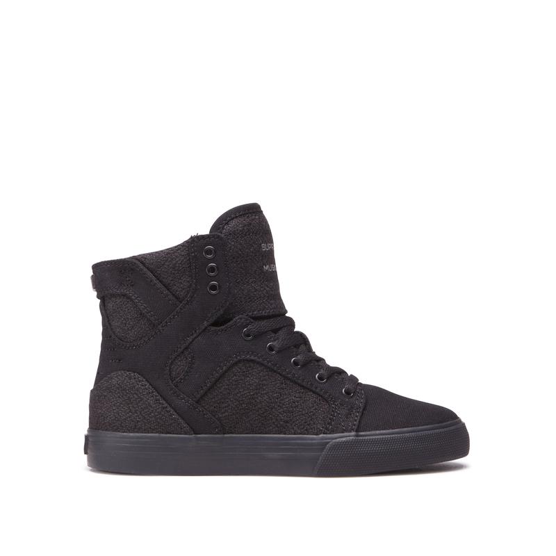 Zapatillas Altas Supra Argentina Niños - SKYTOP Negras (JHOSE-5027)